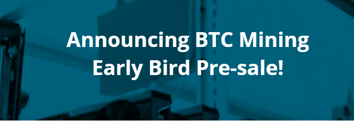 Genesis Mining Bitcoin Pre Sale 1st Mining Rig