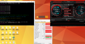 Gigabyte GeForce GTX 1070 Ti Gaming Ethereum Dual Mining LBRY Credits Hashrate Performance