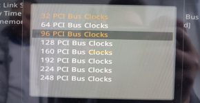 MSI Z370 SLI Plus 93 PCI Bus Clocks