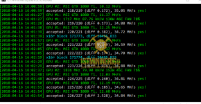 gtx 1080 ti 3x gpu mining rig CCminer v2.2.5 hashrate benchmark 1