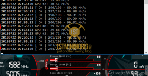 MSI GTX 1080 Ti T-Rex 0.5.1 C11 Algorithm Mining Hashrate