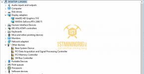 Gigabyte RTX 2080 Ti Gaming OC device manager