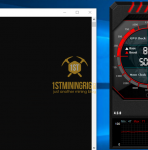 GTX 1080 ProgPow Mining Hashrate TDP 60% with Overclock