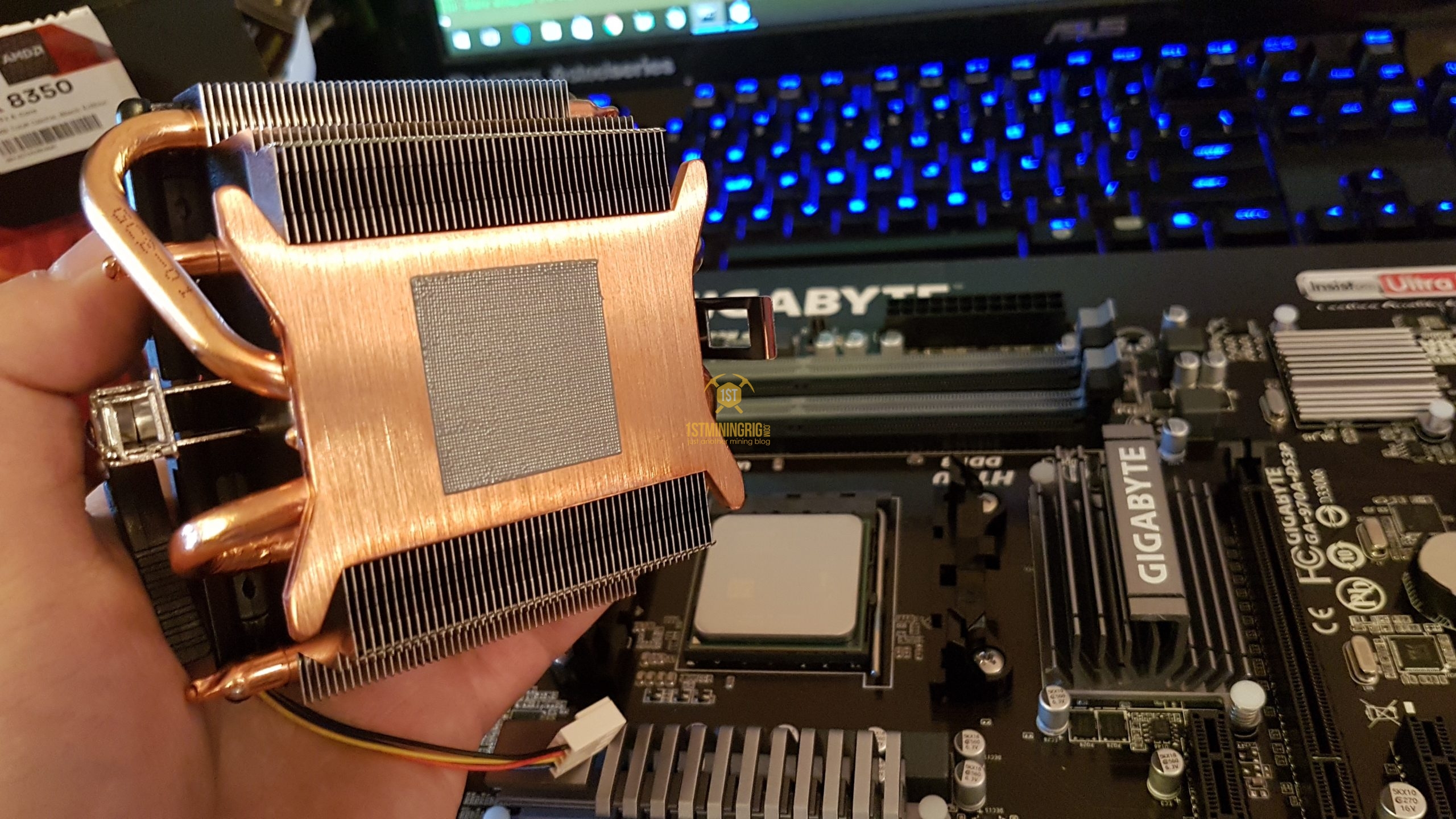 AMD FX CPU Fan installation